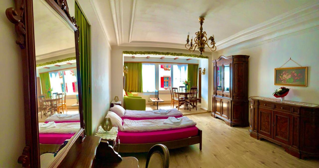 Weisses Roessli Hotell Leukerbad Exteriör bild