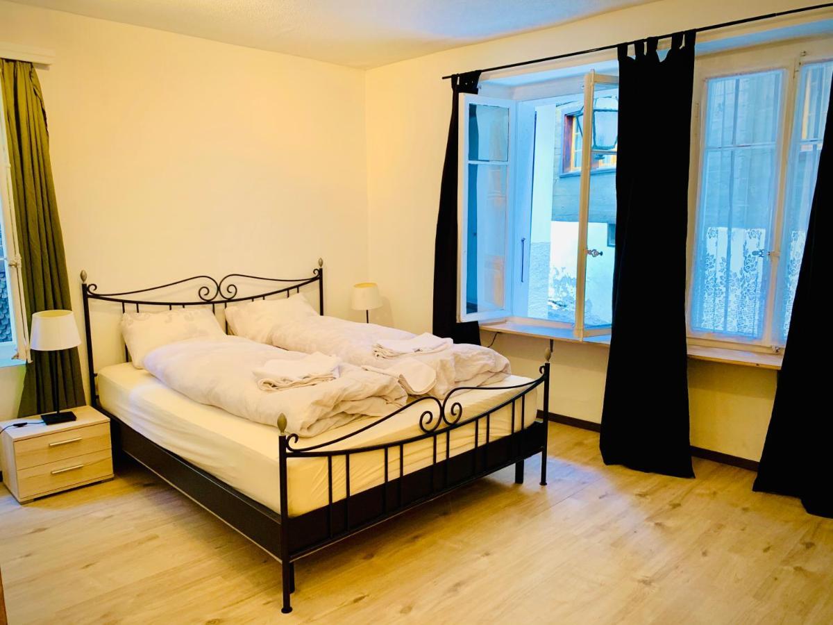 Weisses Roessli Hotell Leukerbad Exteriör bild